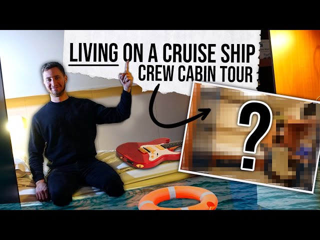 Crew Cabin Tour - Living on a Cruise Ship