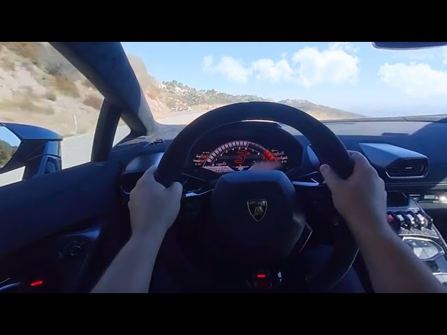 What It’s Like To Drive A Lamborghini Huracan Performante! *POV*