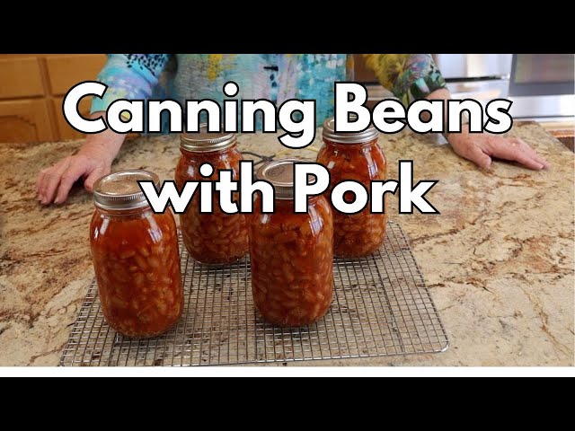 Canning Beans with Pork