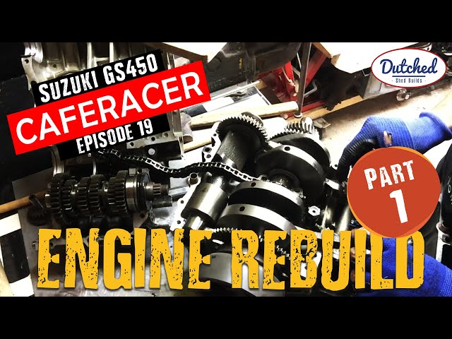 Suzuki GS450 Engine Rebuild  Part 1