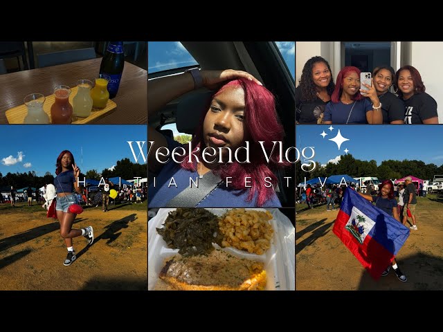 WEEKEND VLOG (Travel, Haitian Food Festival, Brunch, Night Out)