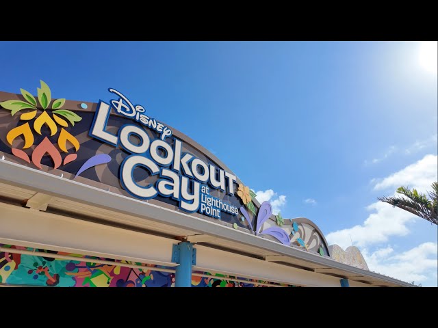 Trying New Things On Disney's LOOKOUT CAY