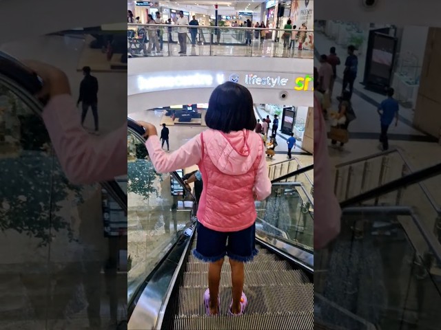 Fear Of Escalator 😨😨😨#escalator #funny #trending #shorts