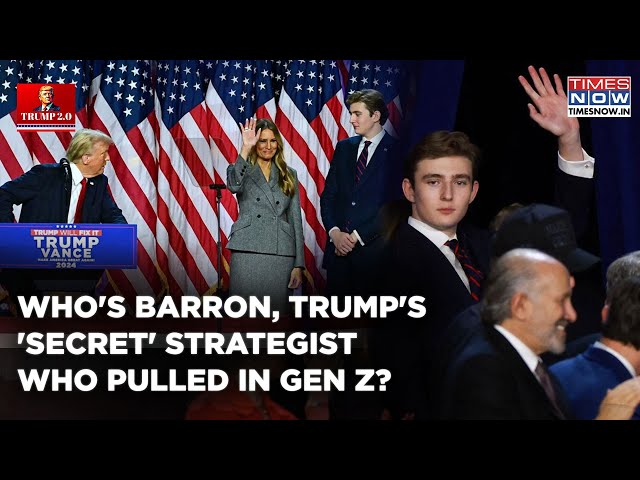 Who's Barron, Trump's 18-Yr-Old Son Who Pulled In Gen Z, Young Males For His Father To Win US?