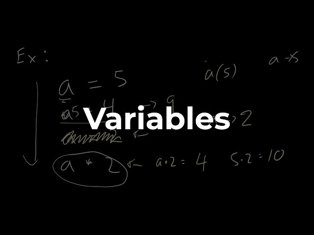 What are Variables? A Python Example