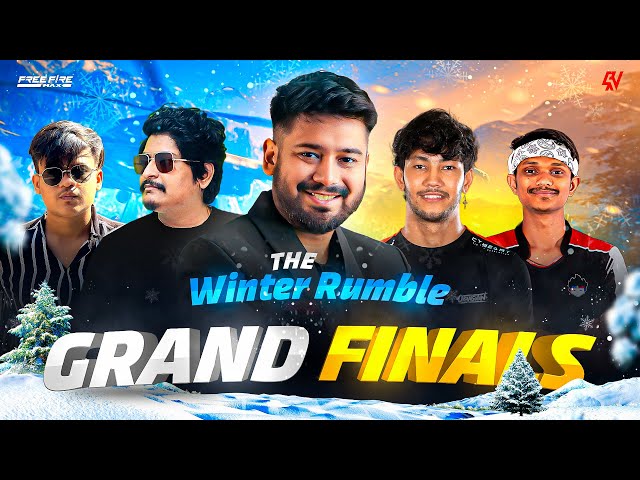 Grand Finale Winter Rumble  feat. TE,NXT,TSG,GG,RNX,RTP #freefire #freefirelive #rockyrdxlive