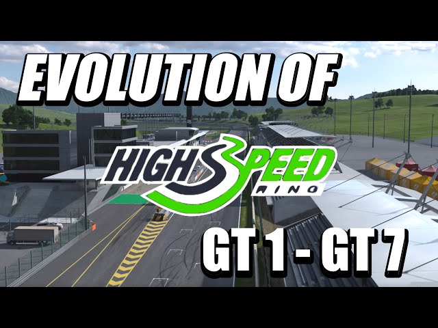 Evolution Of High Speed Ring Gran Turismo 1 - 7 (1997-2022)