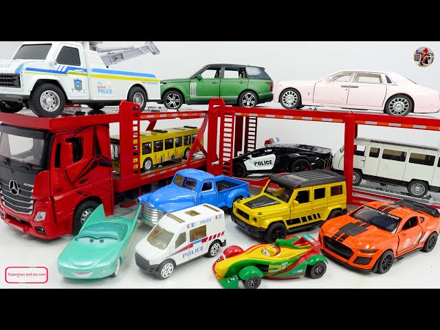 Box Full Of Model Cars-Mazda Mx5, Koenigesgg Jesko, Lamborghini Scv12, Byd Yang Wang U8,Toy car S105