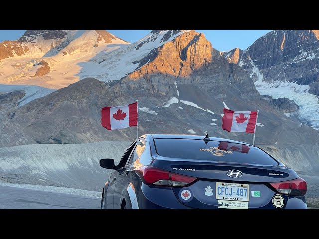 Beautiful Mountains JASPER National Park Canada 4K ICEFIELDS PARKWAY