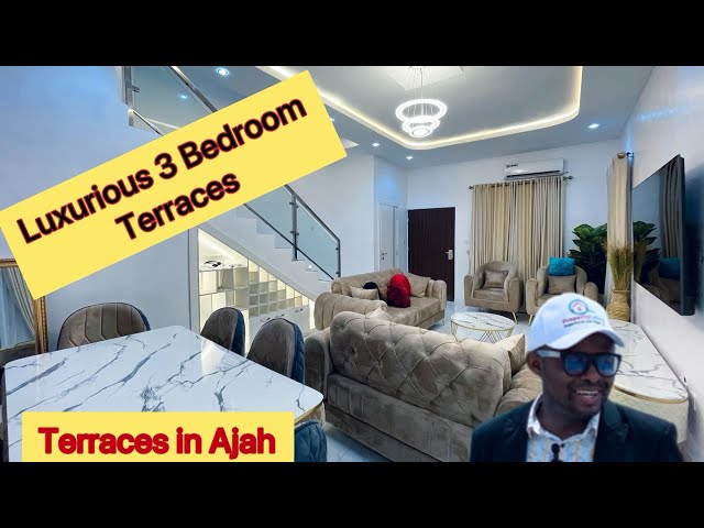 Inside a newly built 4 bedroom Terraces in Sangotedo Lekki