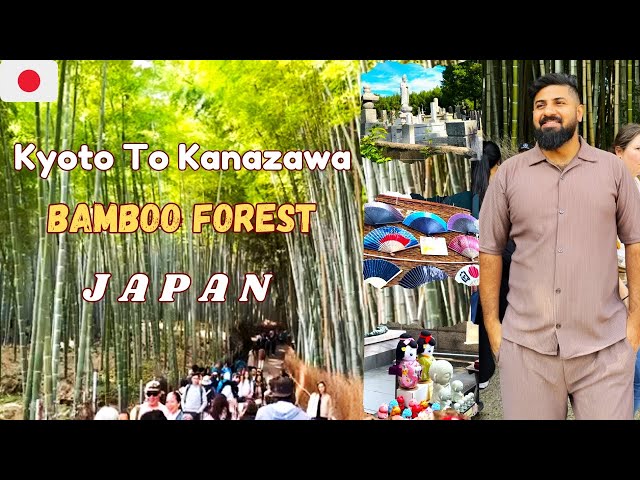 Kyoto To Kanazawa Japan By Train | Exploring Bamboo Forest  @Longdrive-300 by Asif