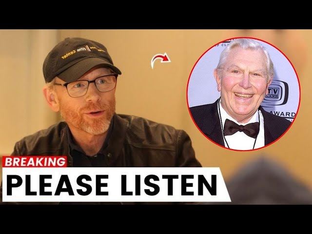 Ron Howard finally shares his thoughts about Andy Griffith.