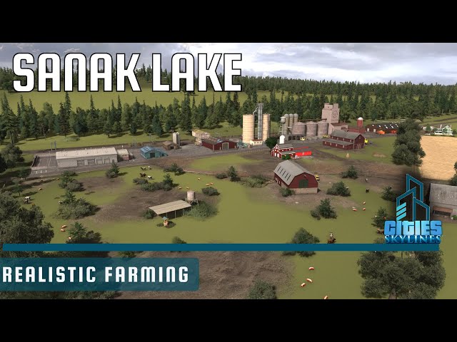 We're building an EPIC Farming Town in Cities: Skylines - But will it be REALISTIC?