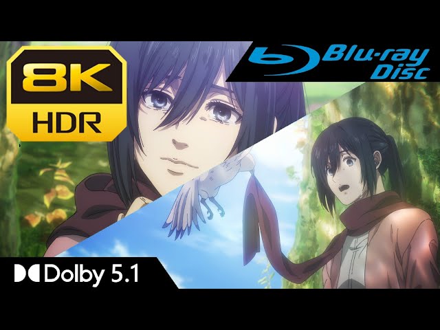 [8K HDR] Ending & Credits - Attack on Titan | Blu-Ray•Dolby 5.1