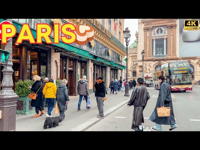 Paris, France 🇫🇷 - 4K PARIS Walk Grand Tour, Don’t Miss THIS Place ❤️ With Captions ▶️1H18