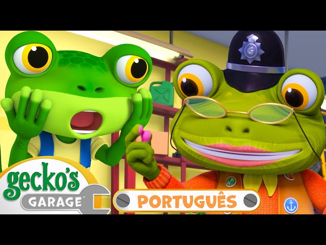 Vovó Detetive! | MARATONA DO GECKO! | Desenhos Animados Infantis em Português