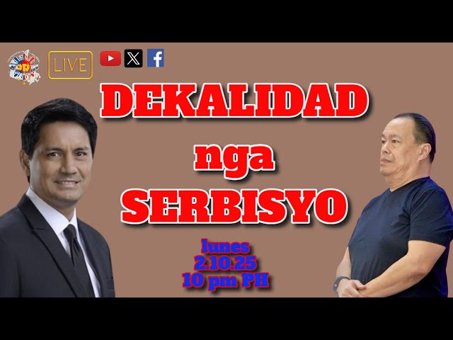 DEKALIDAD na SERISYO  - Cong. Richard Gomez, DPA 4th District of LEYTE