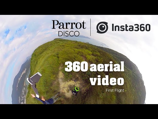 Shoot 4K VR aerial video with Parrot Disco and Insta360 One X (long flight 6.7km)