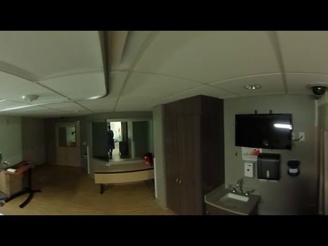 Simulation of a Schizophrenic Patient's point of view 360 video VR