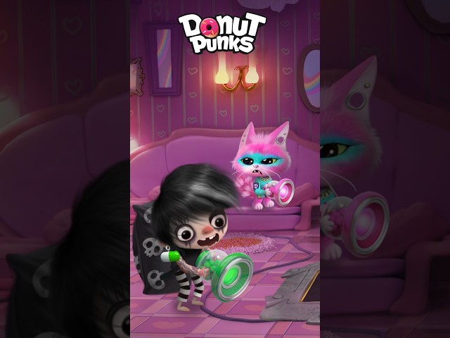 Pinch me, bro… #donutpunks #mobilegame #zombieapocalypse #memes #fridaymood #fridayvibes #cartoon