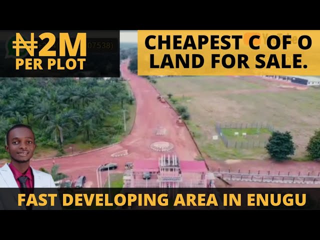 Estate Land for Sale In Enugu | Cheap C Of O Land In Enugu | Buy Plots Of Land In Enugu, Nigeria