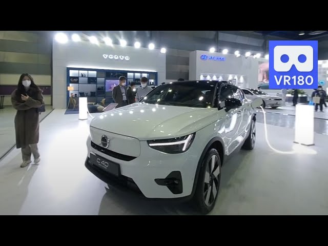 3D 180VR 4K Volvo C40 Electric Vehicle 😜😜 3DVRCar