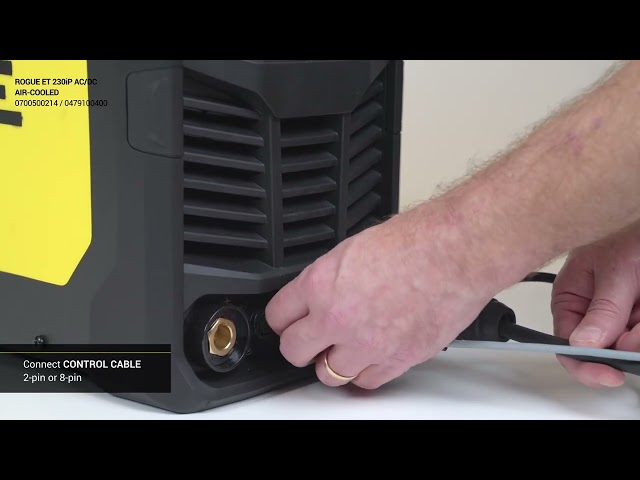 Getting Started with the ESAB Rogue ET 230iP AC/DC Air-Cooled TIG Welder