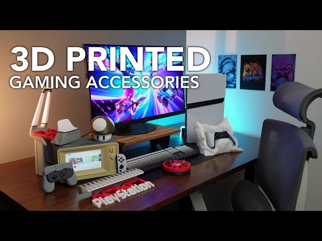 BEST 3D Prints to Personalize Your Gaming Setup