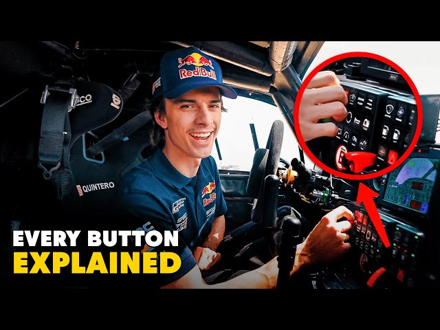 EVERY BUTTON of a rally raid car EXPLAINED!