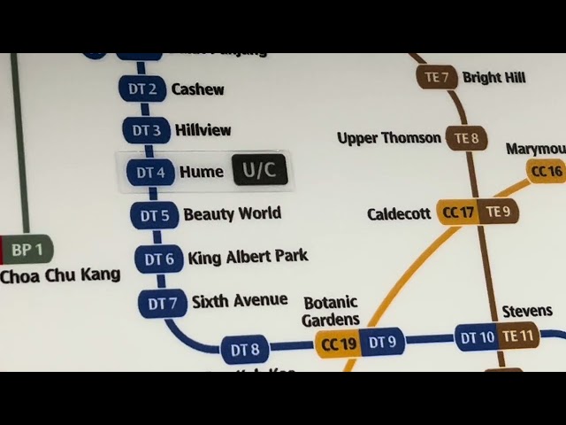 New MRT map revealed! (Thomson East Coast Line,   Singapore)