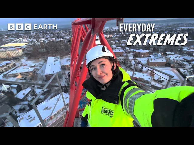 Day in the Life of a Female Crane Operator | Everyday Extreme | BBC Earth Explore