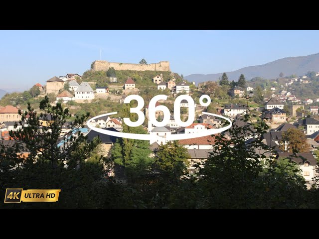 Explore Jajce in 360 VR | Bosnia’s Waterfalls & Medieval Heritage