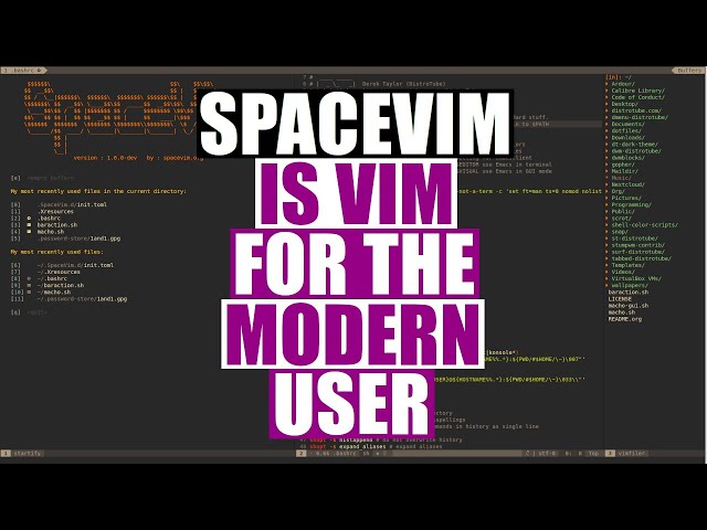 A First Look At SpaceVim