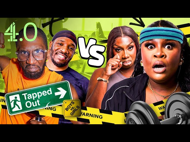 Gym Bros VS Pranksters Ft Nella, Specs, Mimi & Konan | Tapped Out: Boys VS Girls | @channel4.0