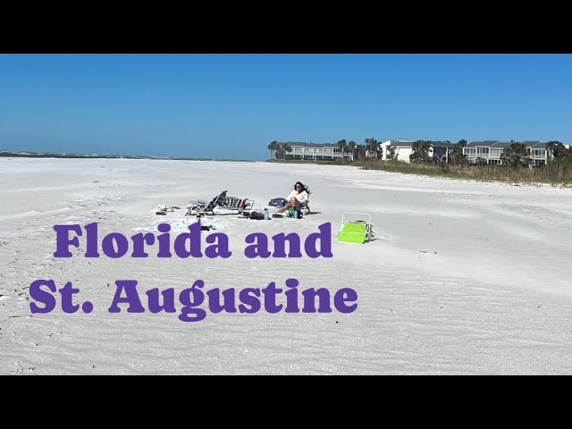 Cool places to visit in Florida! Beaches, forts, the first city in America: St. Augustine