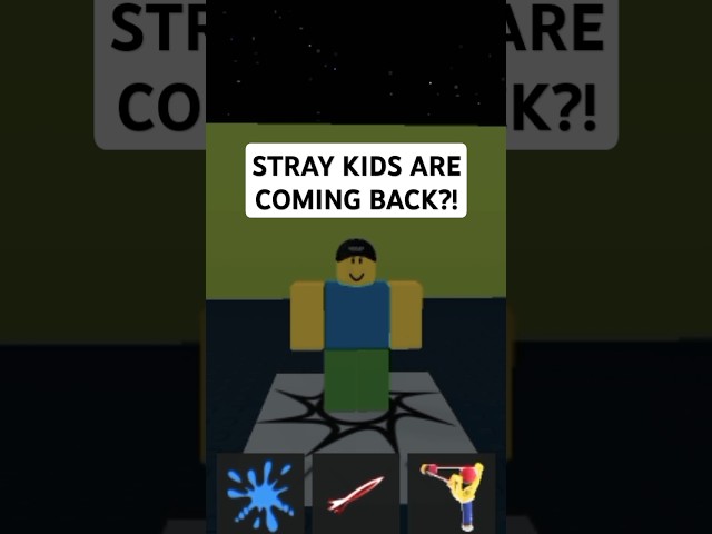 STRAY KIDS IS COMING BACK TO ROBLOX! #roblox #gaming #shorts