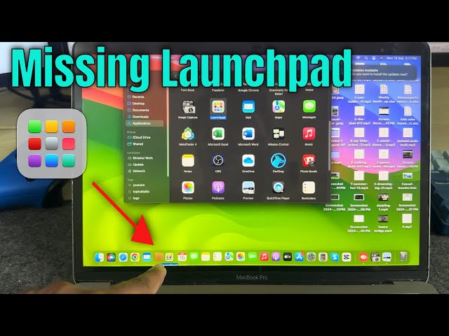 How to get launchpad on dock 2025 | Launchpad missing Macbook