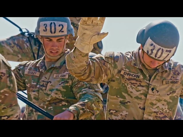 Air Assault Rappel Tower B-Roll | Camp Buehring, Kuwait | U.S. Army Training