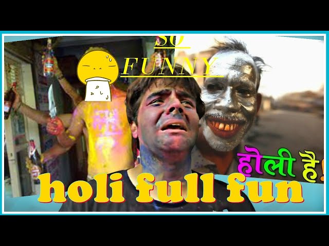 HOLI | WHIT Ashish Chanchlani  ALIEN | BURA NA MANO HOLI HAI | INDIAN PEOPLE IN HOLI | ROASTER KING|