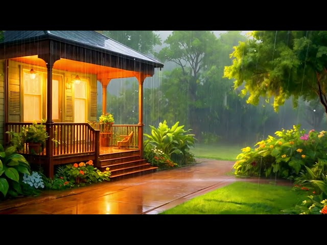 Relaxing Music Relieves Stress - Calming Piano Sounds, Rain Sounds for Deep Sleep & Soothing Music