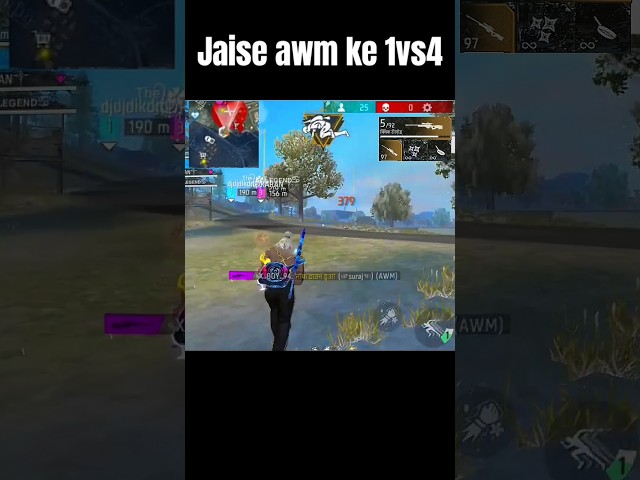 Jaise awm ko 1VS4 😳Tak Kisi Ne nahin kiya 😈#short #XBOY94