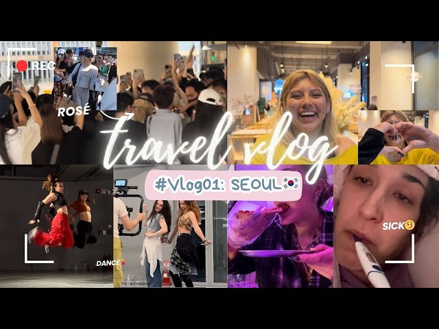 (X’S WAY Vlog🎥) CONOZCO a ROSÉ de BLACKPINK?!🤯 · Bailo con SVT's dancer💃· 📸SFW👗📸 |✈️Travel: #VLOG01