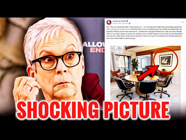 Jamie Lee Curtis DELETES CREEPY Instagram Photo - Fans SHOCKED!