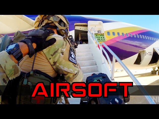 AIRSOFT AIRPLANE HOSTAGE RESCUE