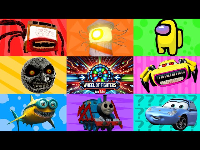 ⚔️ Monster Madness : Sally Carrera VS Bus Eater, Spider Thomas , Lighth Head, McQueen Eater & More !