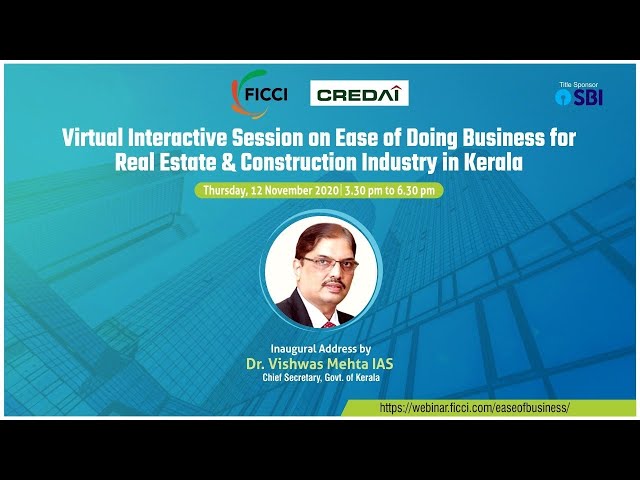 Ease of Doing Business for Real Estate & Construction Industry in Kerala