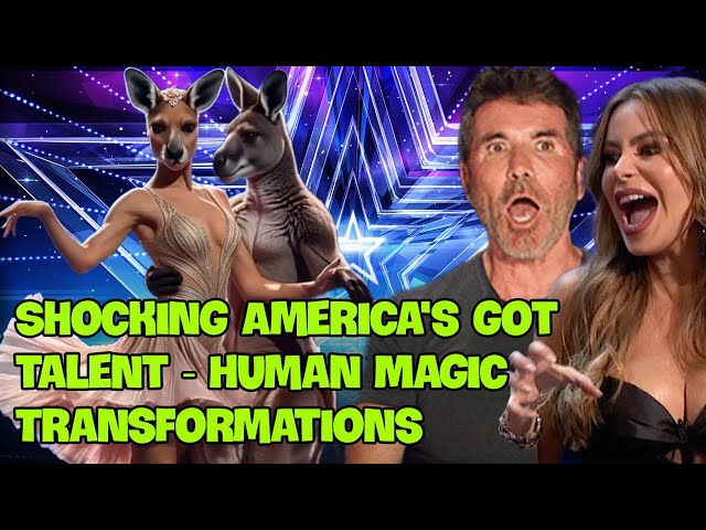 America's Got Talent 2024: Shocking America's got talent 🪄 Human Magic Transformations