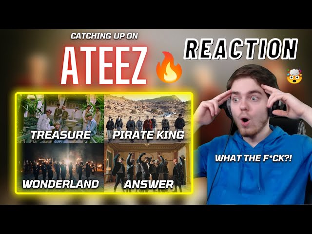 Catching Up On: ATEEZ - Treasure + Pirate King + Wonderland + Answer | REACTION