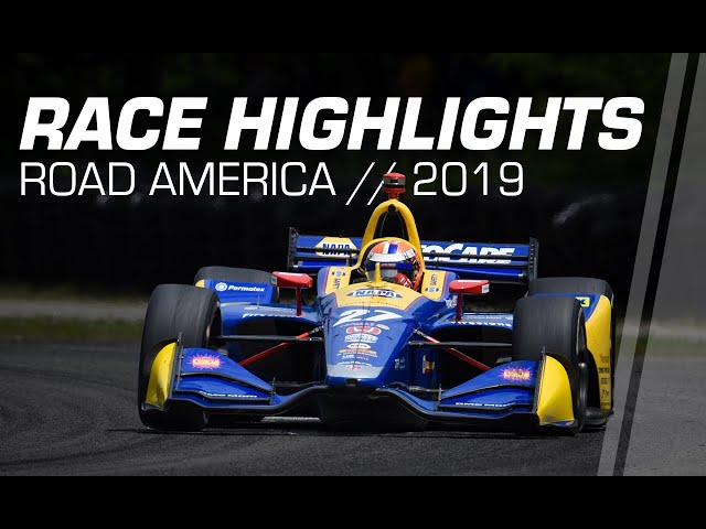 2019 NTT IndyCar Series: Road America Race Highlights