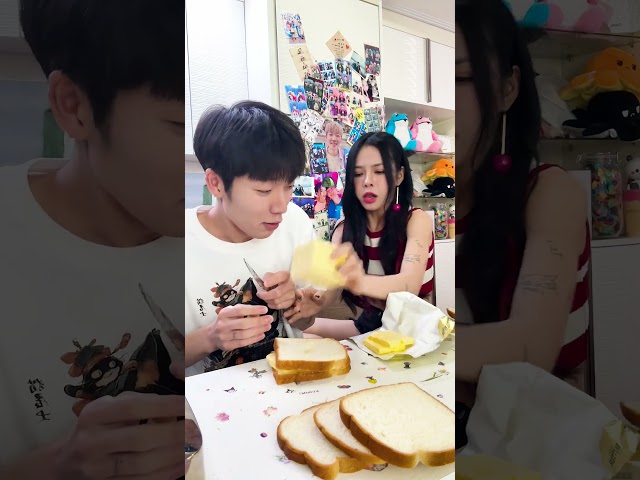 How These Siblings Eat Butter🧈 #shorts #funny #viral